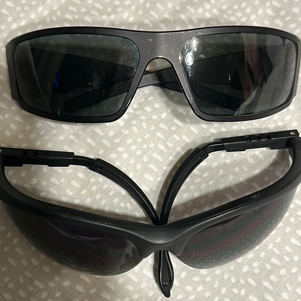 Black Wraparound Sunglasses